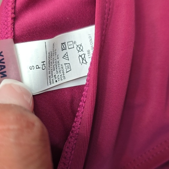 OLD NAVY Pink Ruffled Bikini Set Small & Medium - Picture 2 of 3